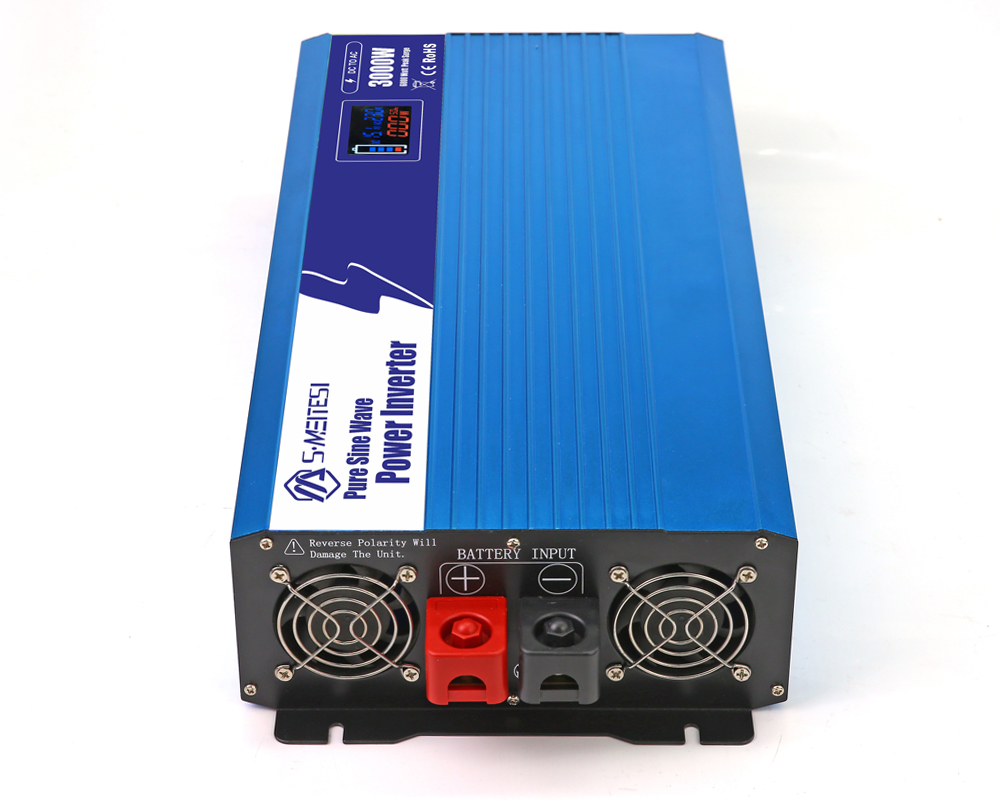 LSP3000-3000W 应急/车载/家居/户外纯正弦波逆变器，多功能智能数显逆变器