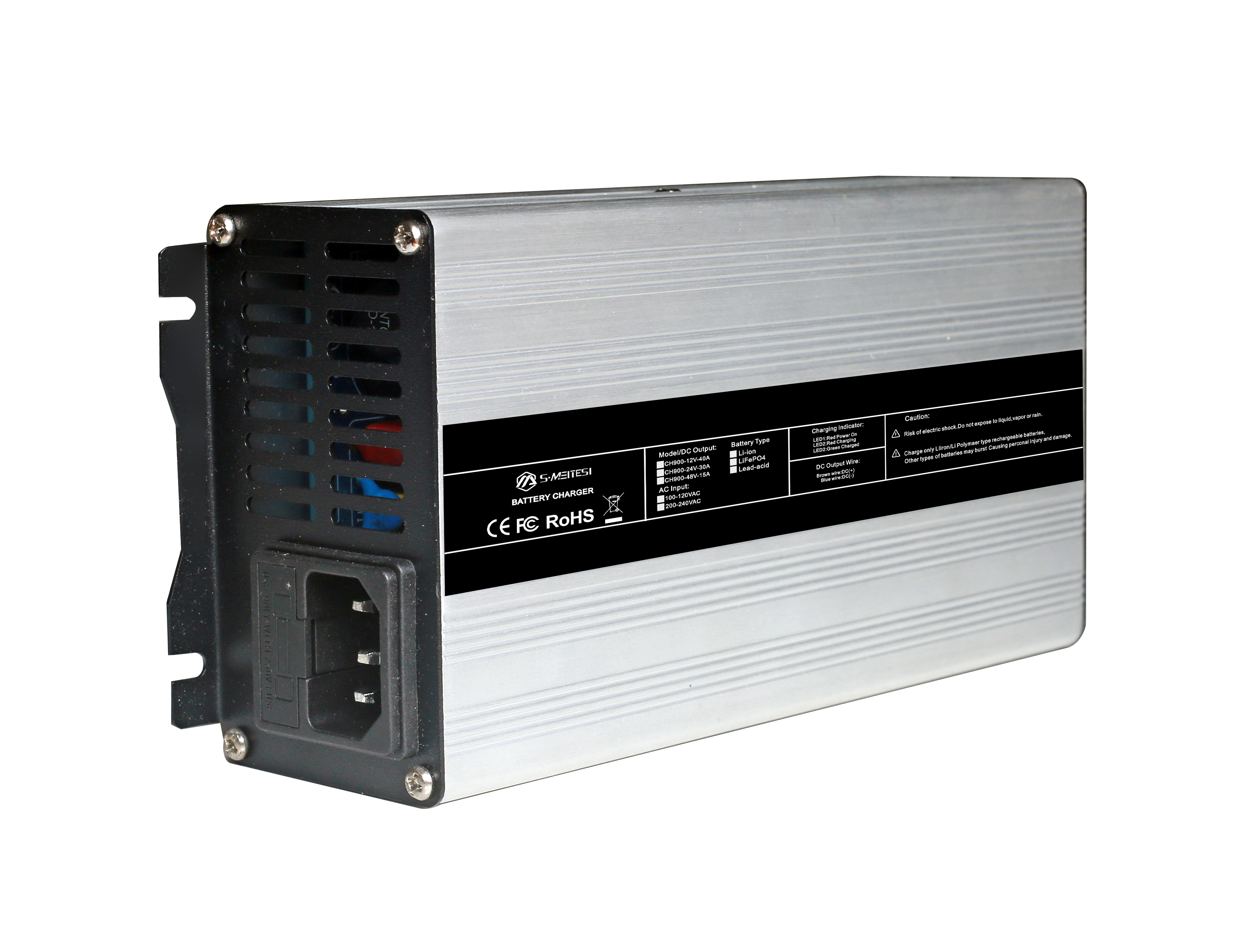 CH900 High - Performance Chargers: 12V/24V/48V Models, Bespoke AC & DC Connectivity Available