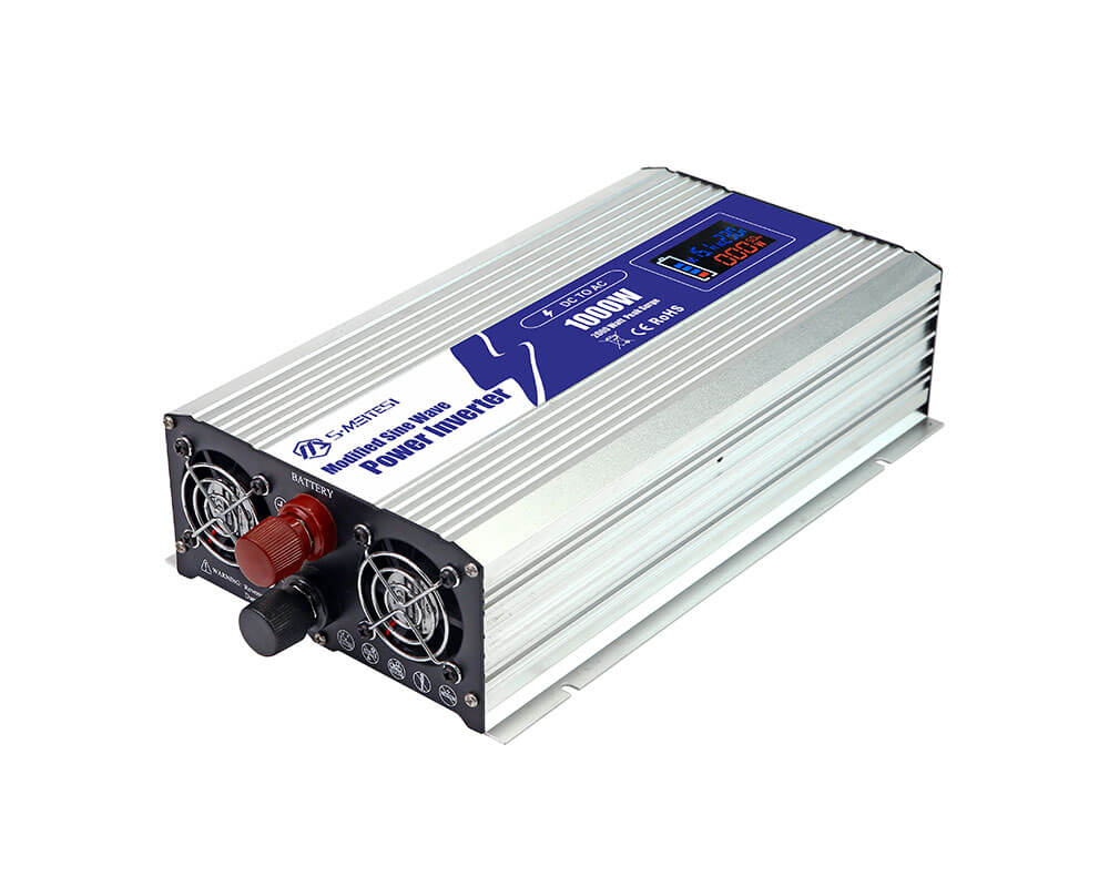 LNP1000-1000W Intelligent LCD Modified Sine Wave DC 12V 24V 48V To AC 110v 220V Power Inverter