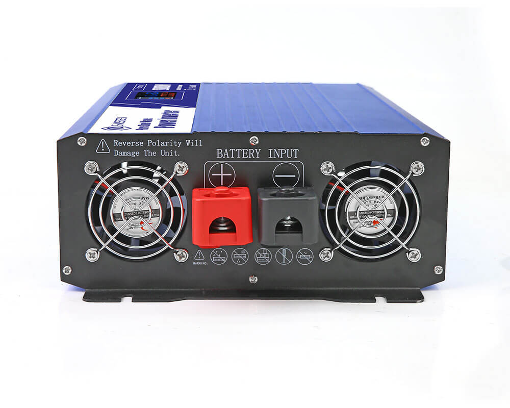 LSP2000-2000W Intelligent LCD Pure Sine Wave DC 12V 24V To AC 110v 220V Power Inverter