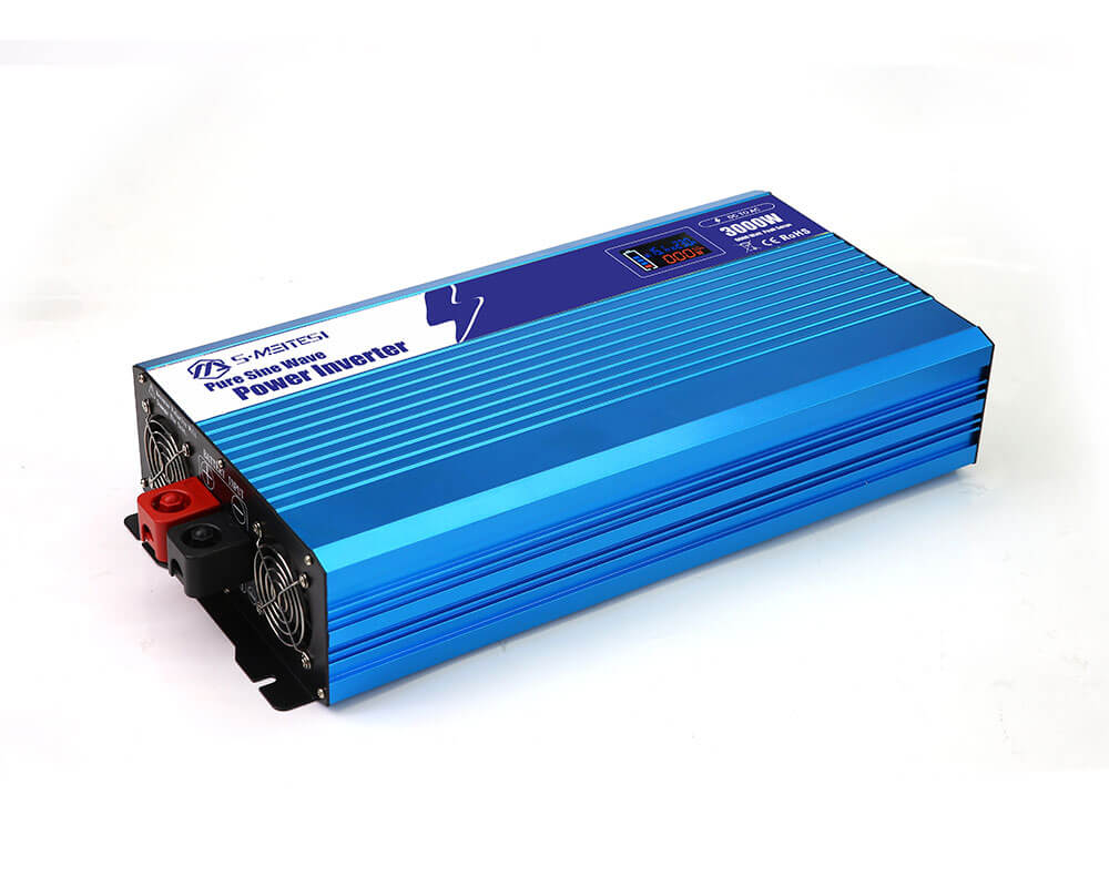 LSP3000-3000W Intelligent LCD Pure Sine Wave DC 12V 24V To AC 110v 220V Power Inverter