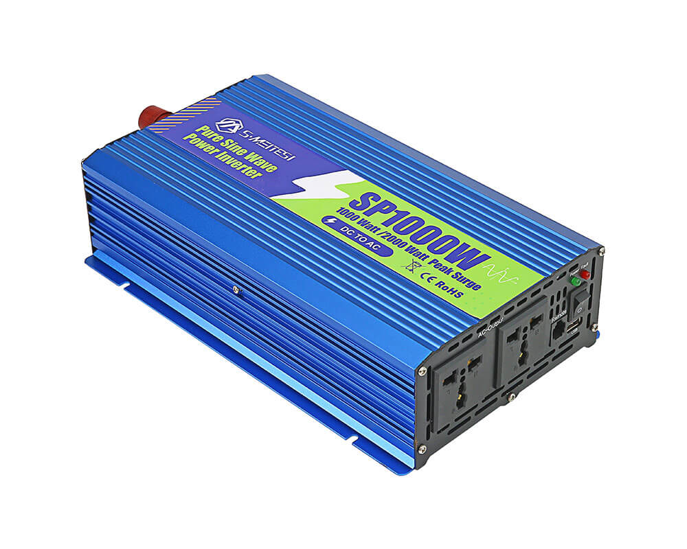 SP1000-1000W Car Inverter Dc 12v 24v 48v To Ac 110v 220v Pure Sine Wave Inverter