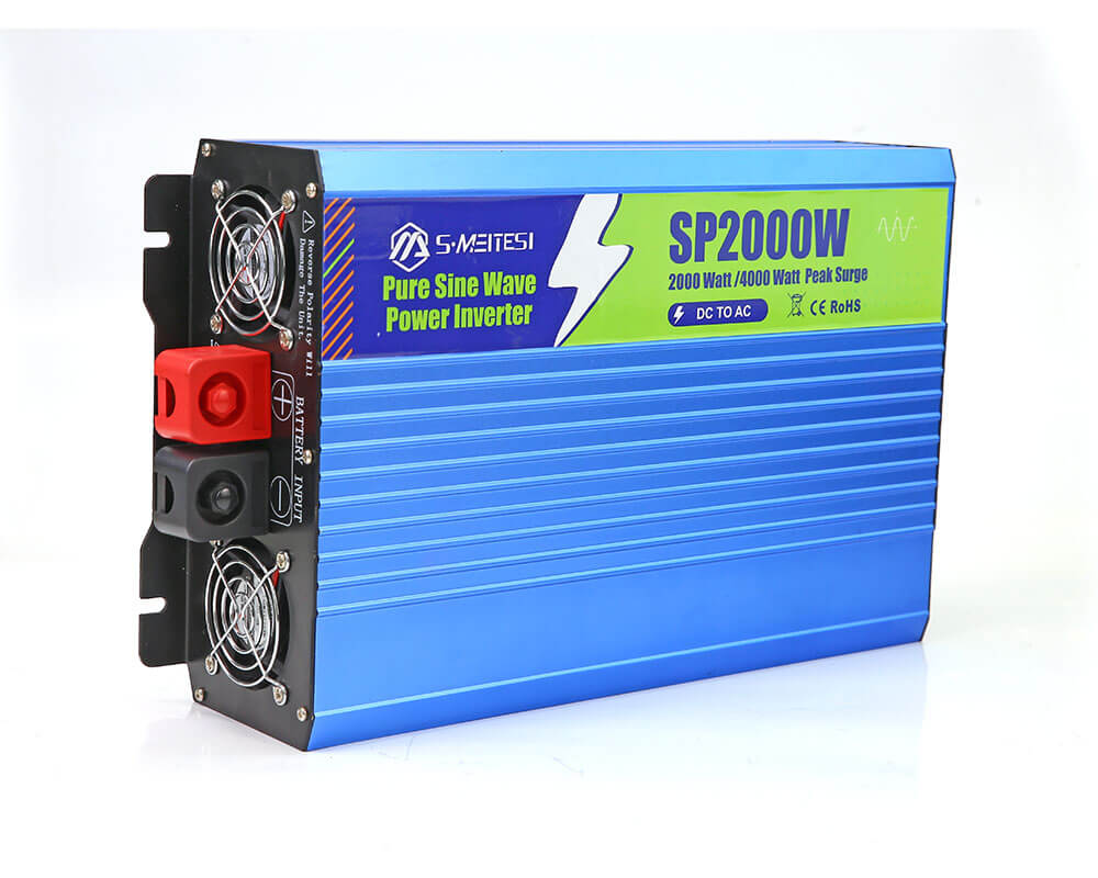 SP2000-2000W Car Inverter Dc 12v 24v 48v To Ac 110v 220v Pure Sine Wave Inverter