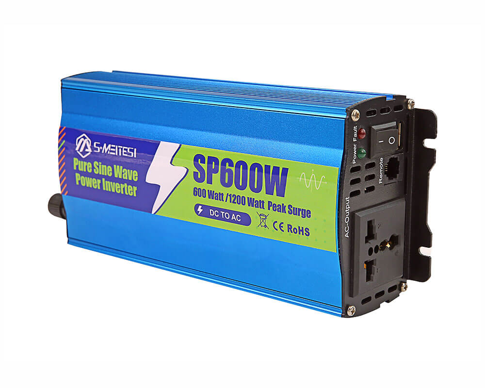 SP600-600W Car Inverter Dc 12v 24v 48v To Ac 110v 220v Pure Sine Wave Inverter
