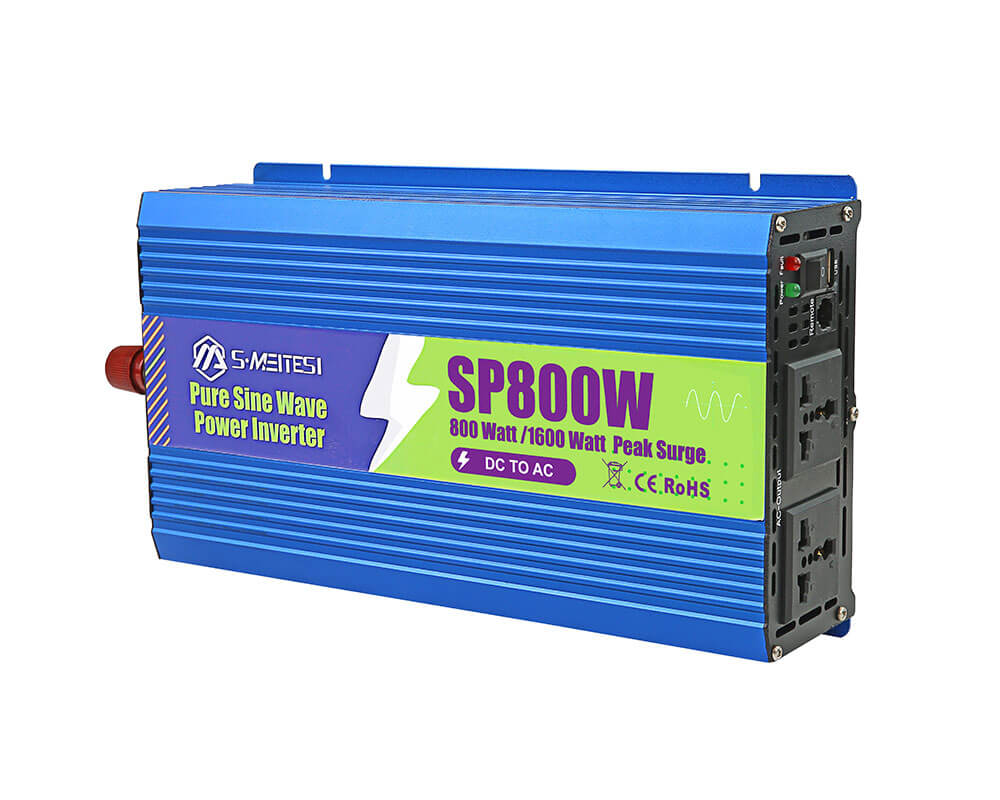 SP800-800W Car Inverter Dc 12v 24v 48v To Ac 110v 220v Pure Sine Wave Inverter